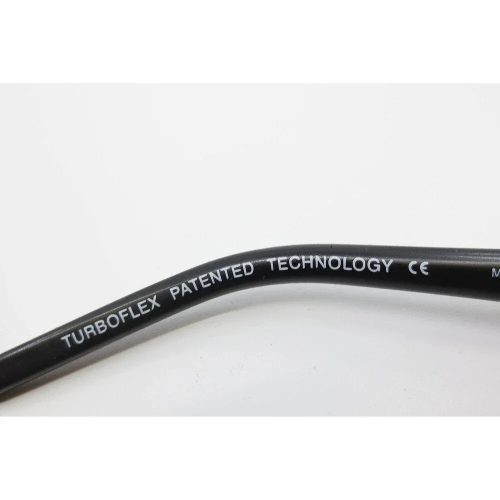 Turboflex TF1025 Eyeglasses Gunmetal Rectangular Metal Frames 54-15-140 36728
